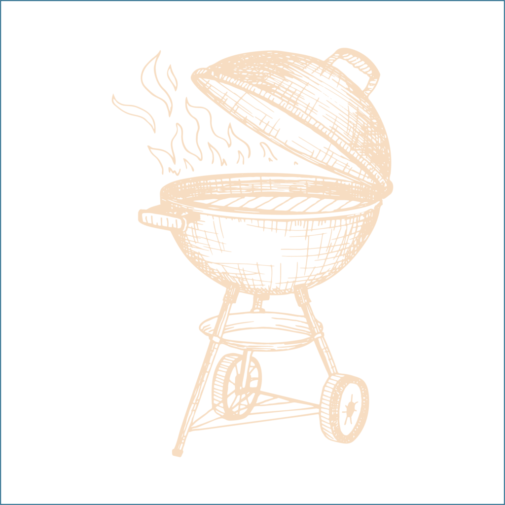 BBQ Illustration_outline